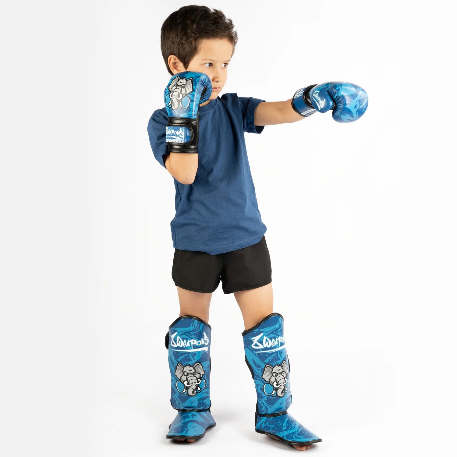 8 Weapons Kids Jipe Muay Thai Boxing Gloves