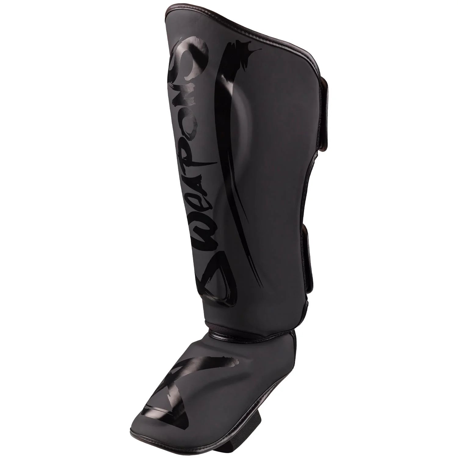 8 Weapons Unlimited 2.0 Muay Thai Shin Guards - Black/Black