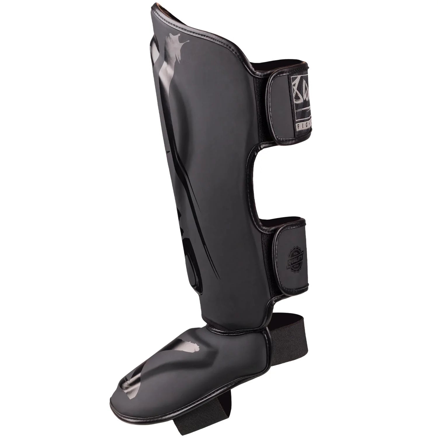 8 Weapons Unlimited 2.0 Muay Thai Shin Guards - Black/Black