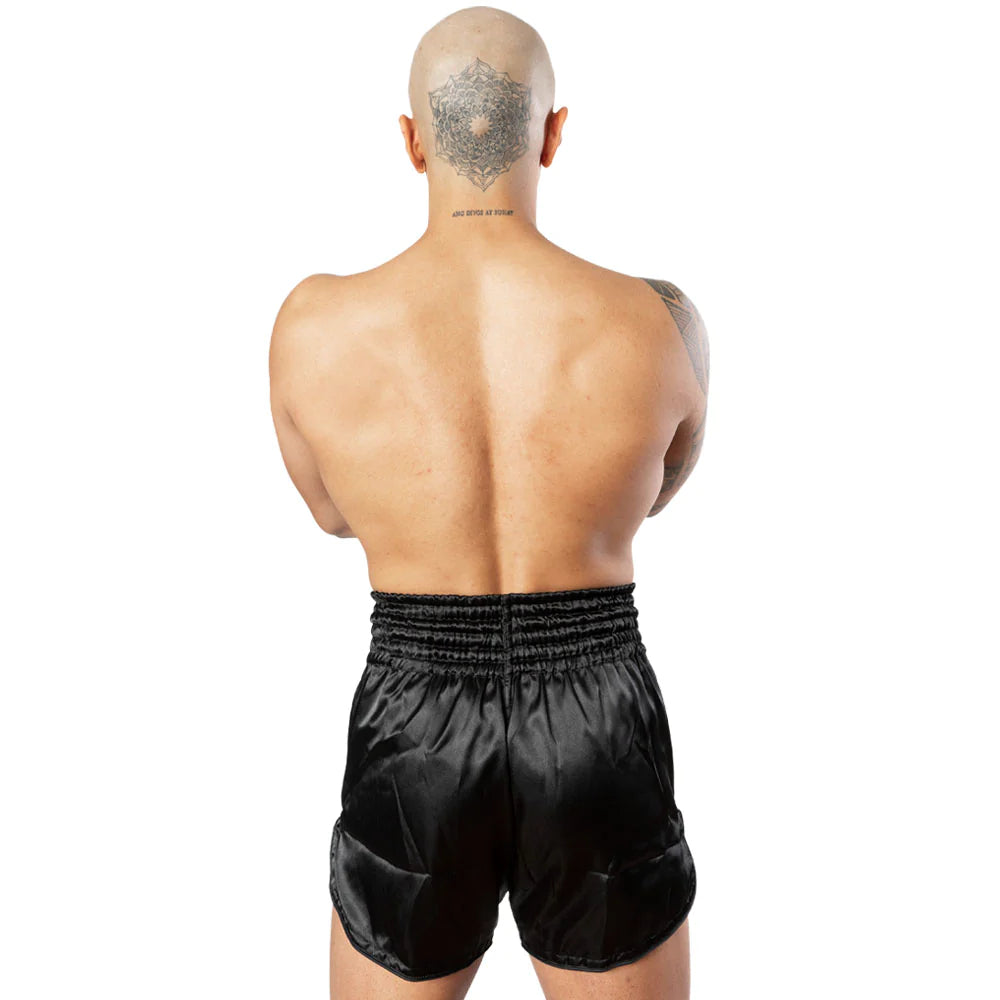8 Weapons Strike Muay Thai Shorts - Black