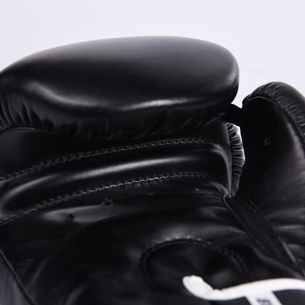 8 Weapons Unlimited Muay Thai Boxing Gloves - Black/White